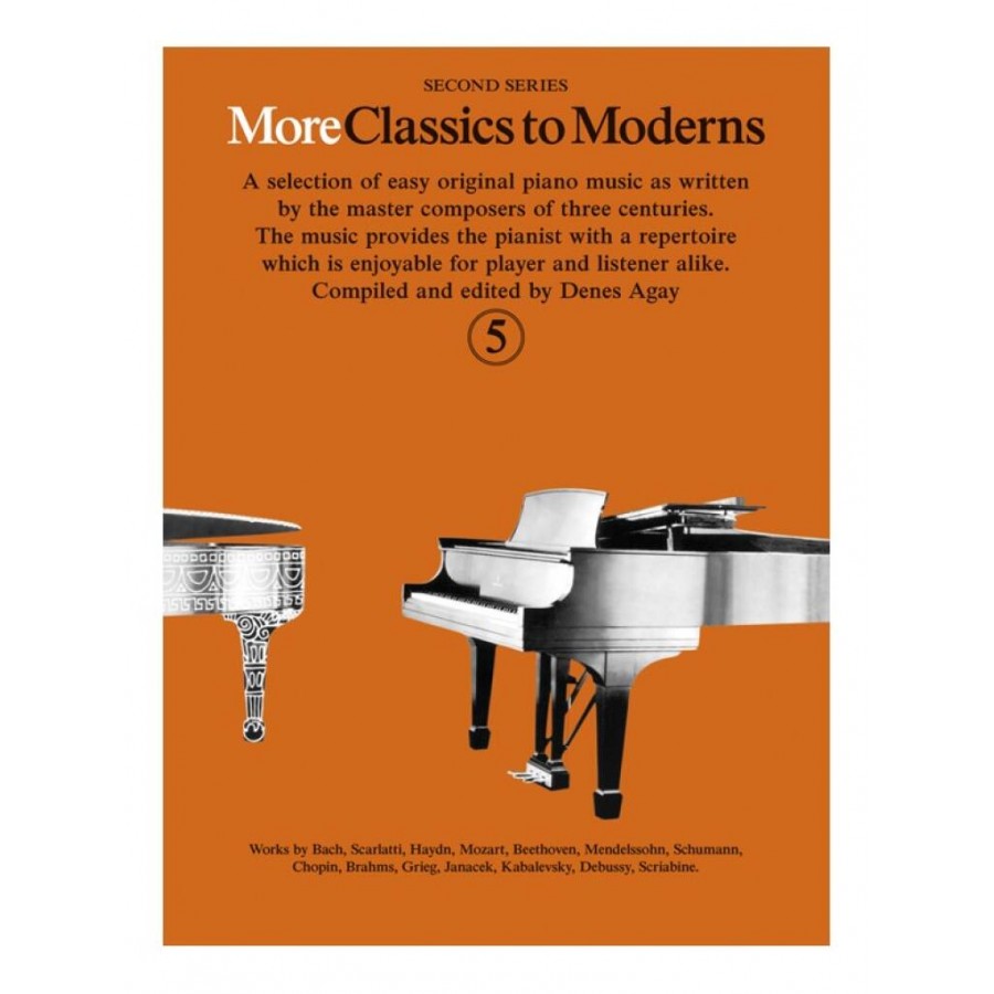 More Classics to Moderns for Piano - Book 5