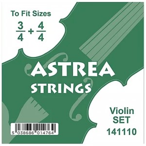 Astrea Violin String Set - 4/4-3/4 Size
