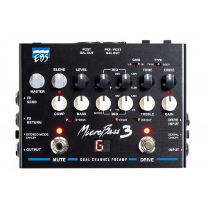 EBS MicroBass 3 Professional Bass Preamp