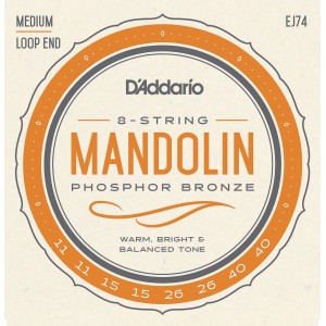 D'Addario EJ74 Phosphor Bronze Mandolin Strings