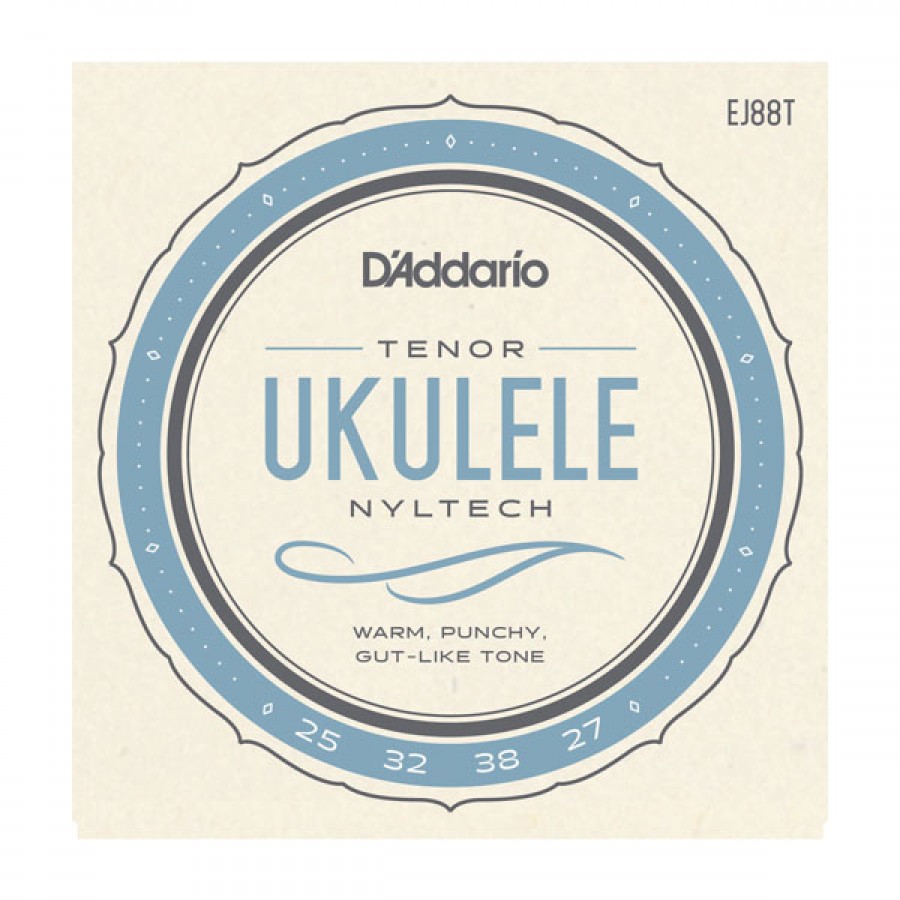 D'Addario EJ88T Pro-Arté Nyltech Ukulele Strings (.024-.026) Tenor