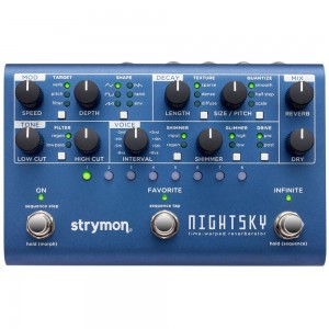 Strymon Night Sky Reverb Workstation