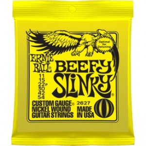 Ernie Ball 2627 Beefy Slinky Medium Electric Strings (.011-.054)