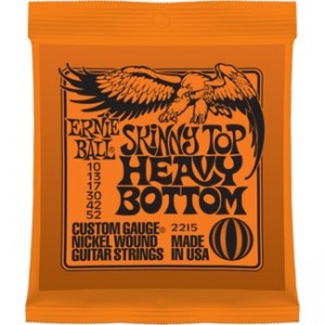 Ernie Ball 2215 Skinny Top Heavy Bottom Slinky Electric Strings (.010-.052)