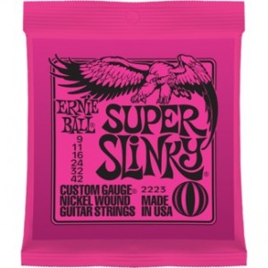 Ernie Ball 2223 Super Slinky Light Electric Strings (.009-.042)