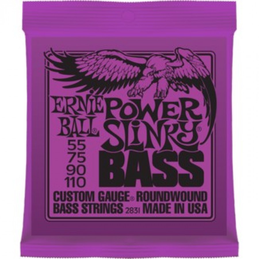 Ernie Ball 2831 Power Slinky Heavy Bass Strings (.055-.110)