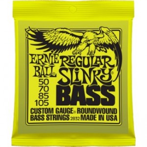 Ernie Ball 2832 Regular Slinky Heavy Bass Strings (.050-105)