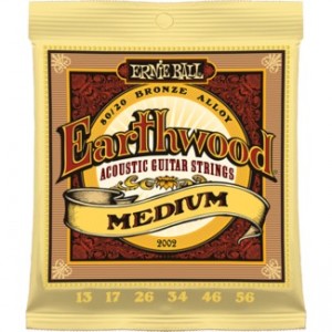 Ernie Ball Earthwood 2002 80/20 Bronze Medium Set 12 - 54