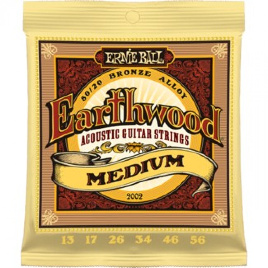 Ernie Ball Earthwood 2002 80/20 Bronze Medium Set 12 - 54