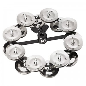 Meinl HTHH2BK HiHat Tambourine Double Row - Black