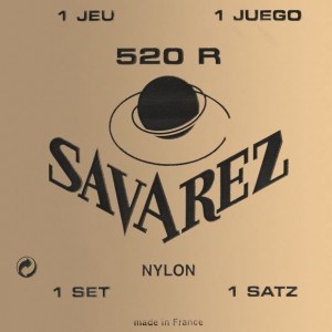 Savarez 520R Rouge Nylon Classical Set Of Strings