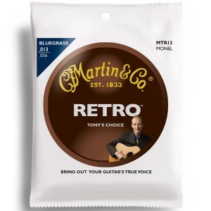 Martin MTR13 Tony Rice Signature Monel Acoustic Strings (.013-.056)