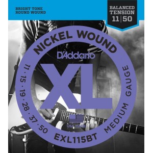 D'Addario EXL115BT Nickel Wound Medium Electric Strings (.011-.050)