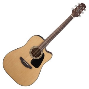 Takamine GD10CENS Dreadnought Cutaway Acoustic-Electric Guitar, Natural