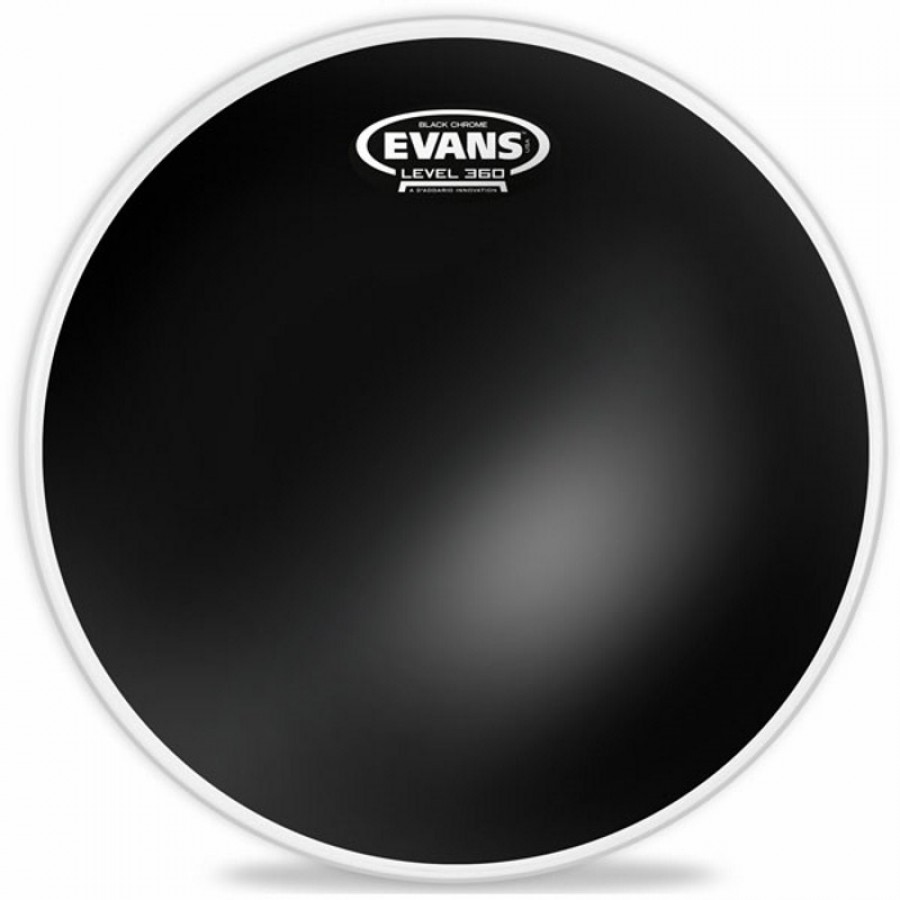 Evans TT Black Chrome Clear Drumhead - 18