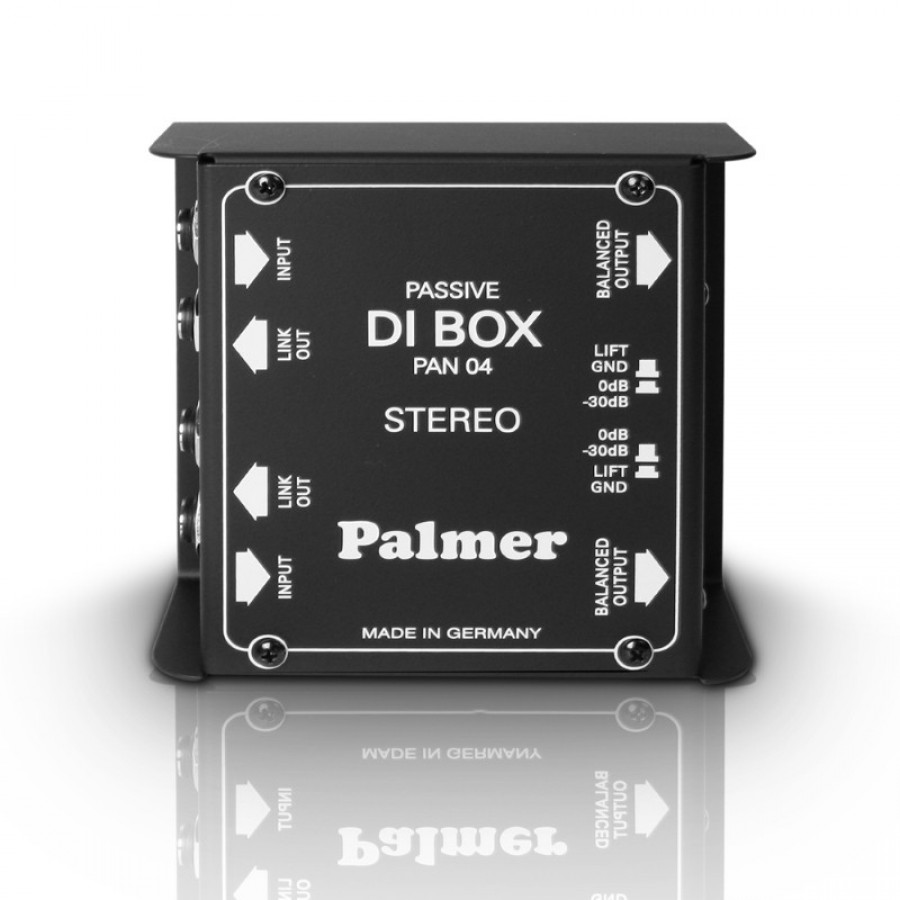 Palmer PAN 04 - DI Box Passive, Stereo