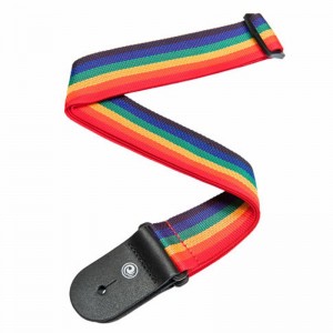 Planet Waves 50mm Polypropylene Guitar Strap - Rainbow