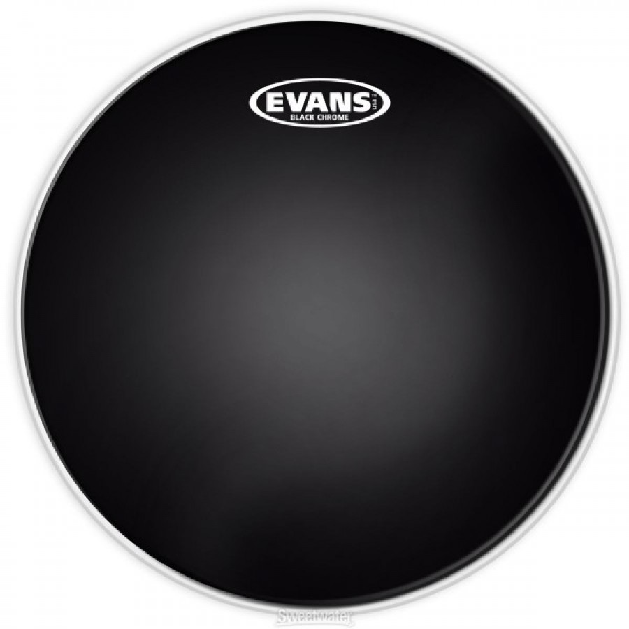 Evans Black Chrome Tom Head - 12