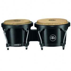 Meinl Percussion HB50BK Headliner Series Black ABS Plastic Bongos