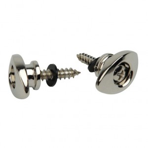 Planet Waves Elliptical End Pins, Chrome