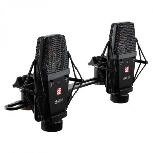 sE Electronics sE4100 Condenser Mic Factory Matched Pair with Mounting and Case