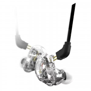 Stagg SPM-235 TR Dual Driver Professional In-Ear Monitors - Transparent