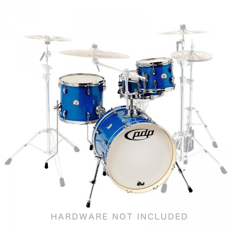 DW PDP New Yorker 4 Piece Shell Pack - Sapphire