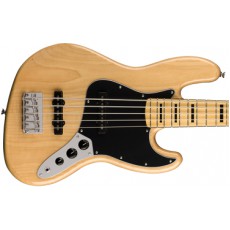 Squier Classic Vibe '70s Jazz Bass V w/ Maple Fingerboard - Natural