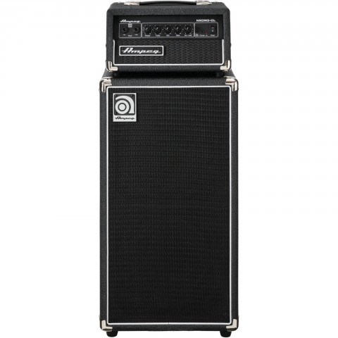 Ampeg Micro-CL Stack Mini Bass Amp Head and Cabinet Ampeg Micro-CL Stack Mini Bass Amp Head and Cabinet