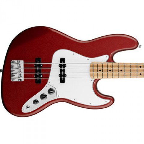 Fender Standard Jazz Bass Maple Fretboard, Candy Apple Red