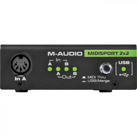 M-Audio Midisport 2x2 Anniversary Edition USB MIDI Interface