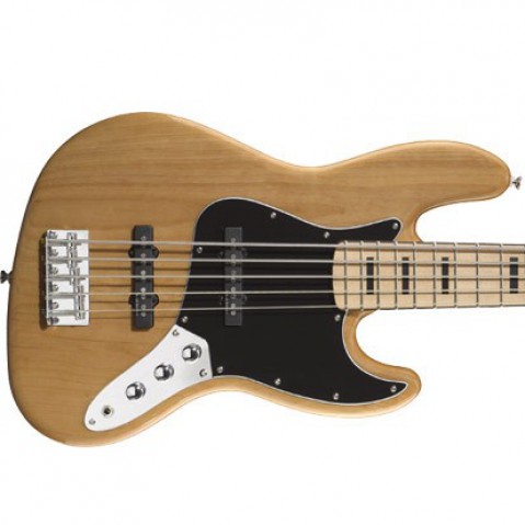 Fender Squier Vintage Modified Jazz Bass V 5 String - Natural