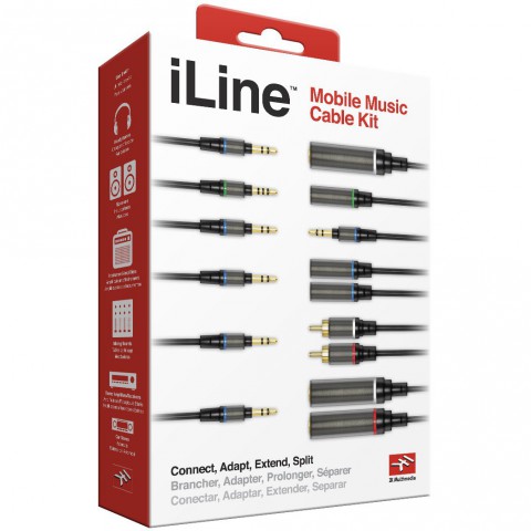 IK Multimedia iLine - Mobile Music Cable Kit IK Multimedia iLine - Mobile Music Cable Kit