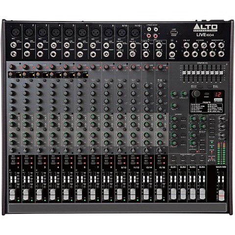 Alto Live 1604 16-Channel, 2-Bus Mixer Alto Live 1604 16-Channel, 2-Bus Mixer