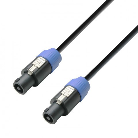 Adam Hall 3 Star Series 20m 2x 2.5mm Speakon 2 Pole to Speakon, 2 Pole Speaker Cable Adam Hall 3 Star Series 20m 2x 2.5mm Speakon 2 Pole to Speakon, 2 Pole Speaker Cable