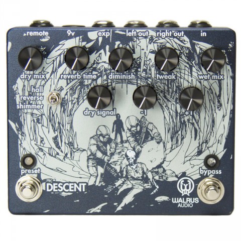 Walrus Audio Descent Reverb Octave Machine Walrus Audio Descent Reverb Octave Machine