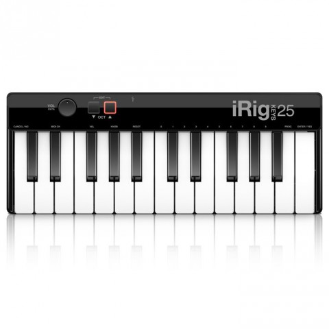IK Multimedia iRig Keys 25 USB MIDI Keyboard Controller for Mac/PC IK Multimedia iRig Keys 25 USB MIDI Keyboard Controller for Mac/PC