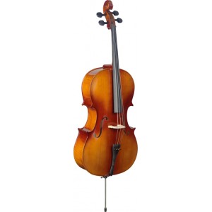3/4 laminated maple cello with bag