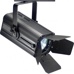 200-watt wash spotlight, daylight, black metal case (Wash 200)
