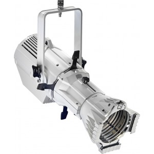 200-watt profile stage light, warm light, white plastic case (Fixed Lens Spot 200)