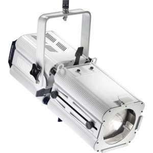 200-watt profile stage light, warm light, white metal case (Spot 200)