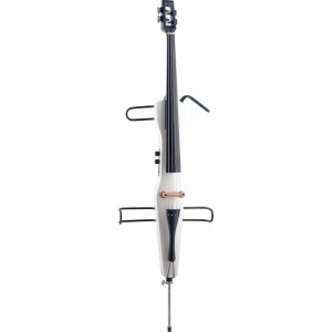 4/4 electric cello with gigbag, white