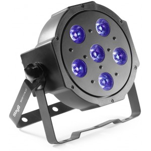 LightTheme™ ECOPAR 6 spotlight with 6 x 10-watt RGBWA (5 in 1) LED