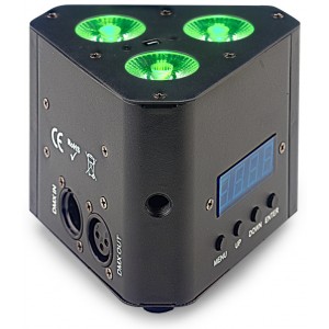 Truss lighting with 3 x 4-watt (4 in 1) RGBW LED