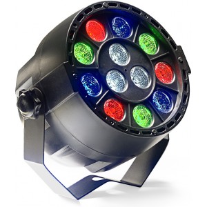ECOPAR XS spotlight with 12 x 1-watt R/G/B/W LED
