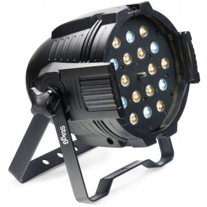LED spotlight with 18 x 3W Cold and Warm White LEDs + motorized zoom