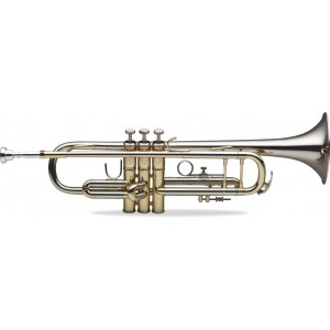 Bb Trumpet, ML-bore, nickel silver bell