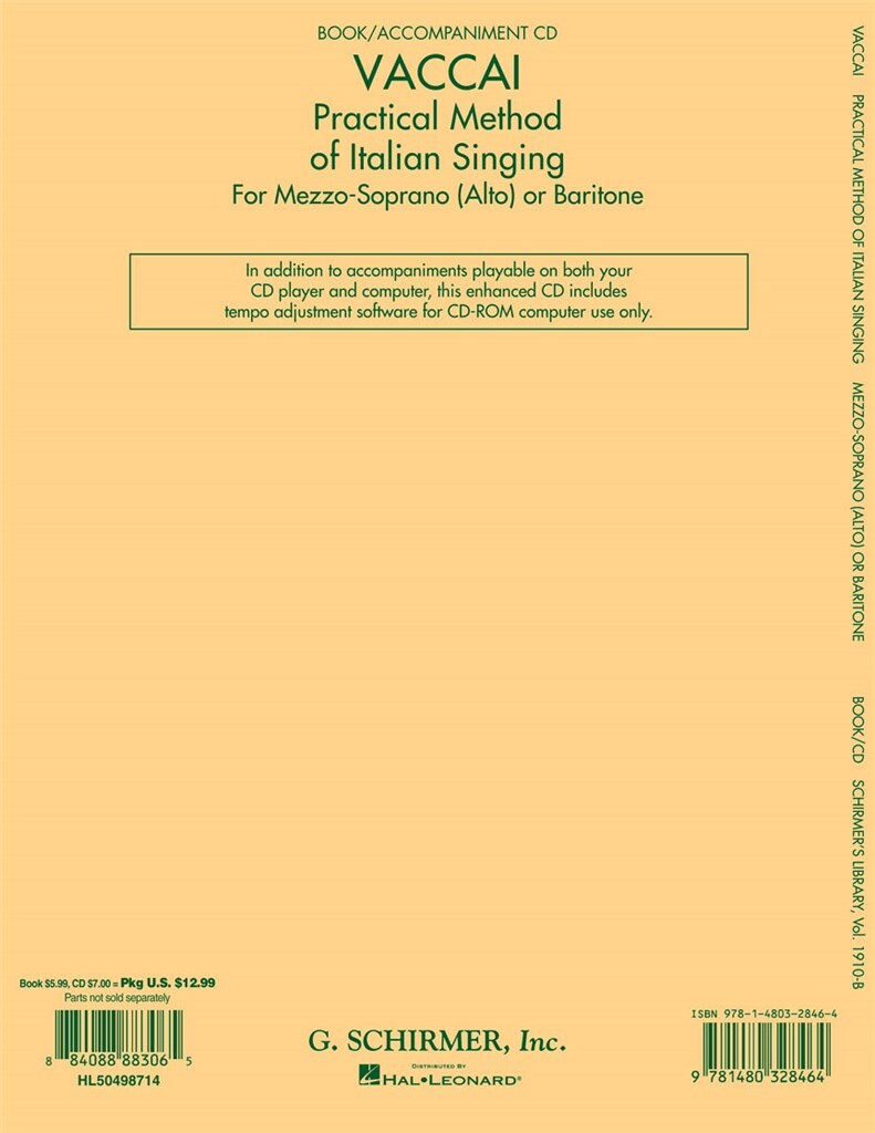 Practical Method of Italian Singing Nicola Vaccai