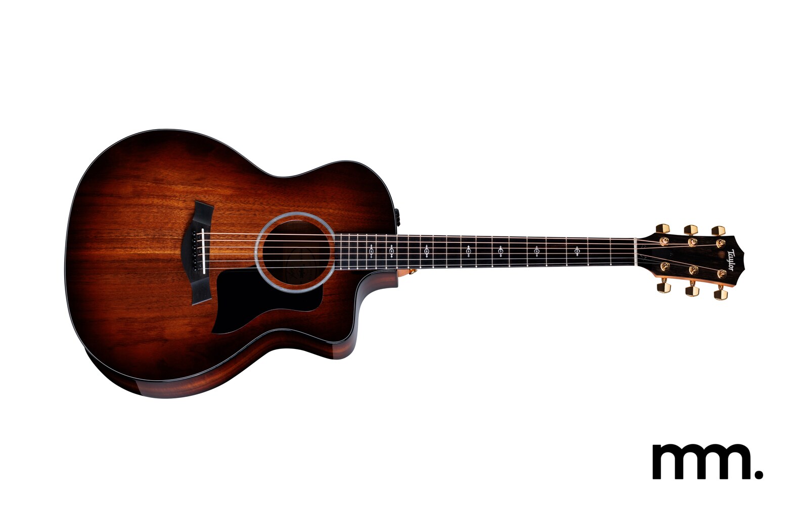 Taylor 224ce-K DLX koa acoustic guitar in Shaded Edgeburst — Musicmaker Dublin